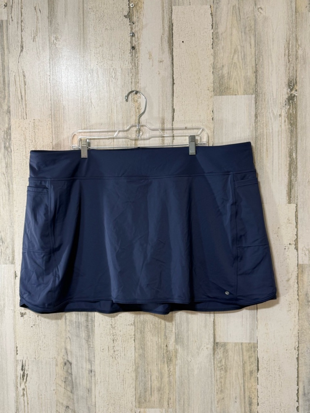 Plus Size Swim Skirt with Pockets